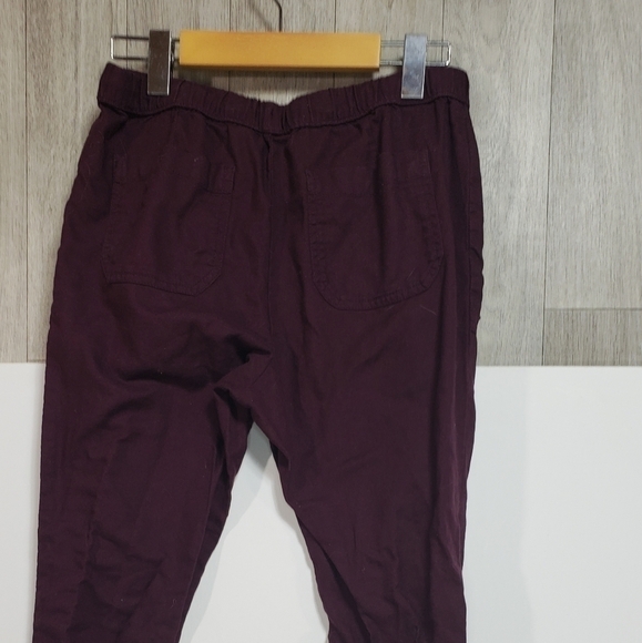 Gap Purple Casual Pants with Zippered Pockets - Picture 5 of 9